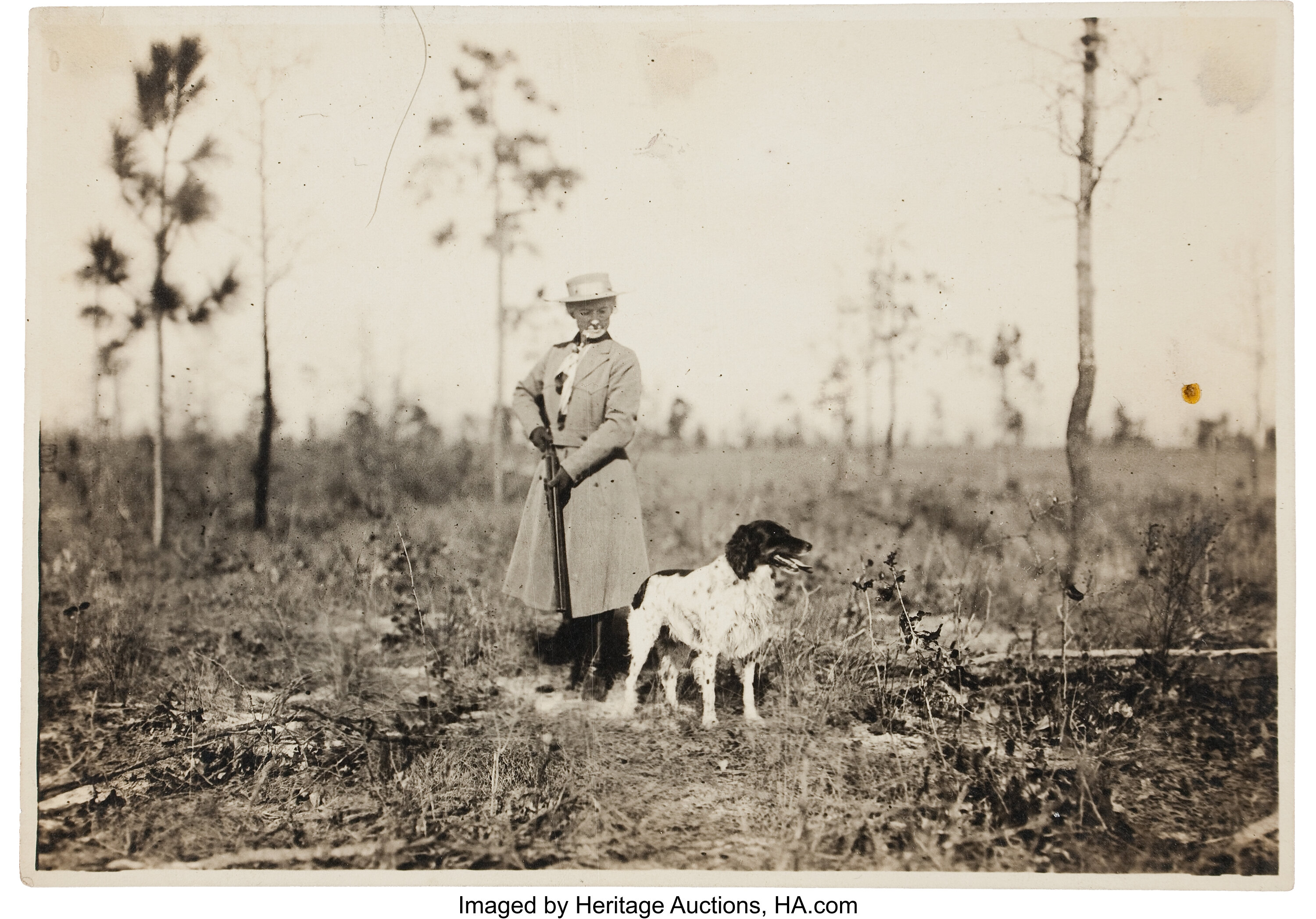 Annie Oakley: An Original Photo on a Shooting Excursion with | Lot #44026 |  Heritage Auctions