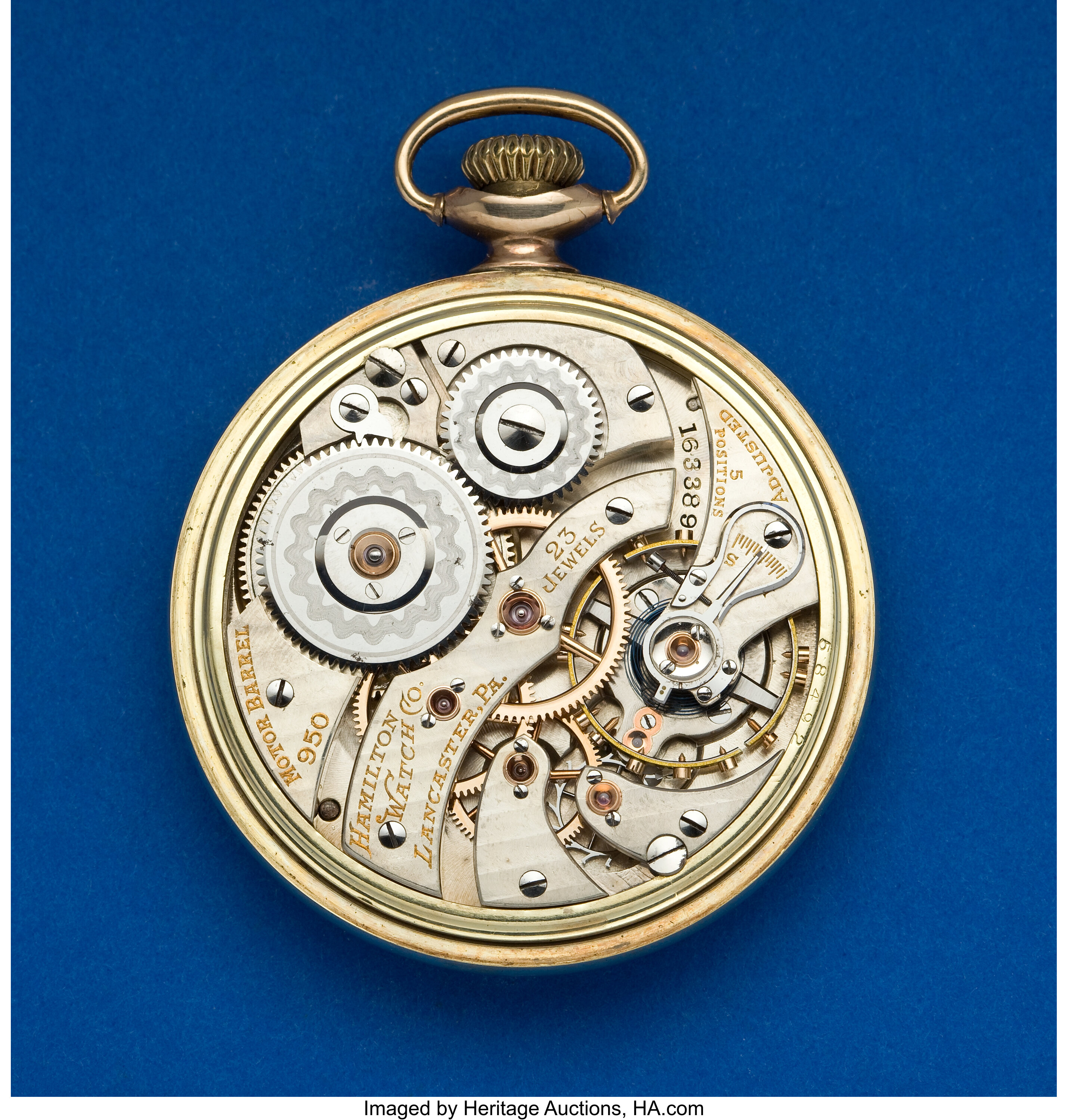 Hamilton 950 best sale pocket watch