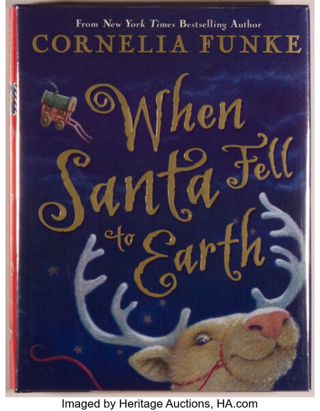 Cornelia Funke Signed When Santa Fell To Earth New York Chicken