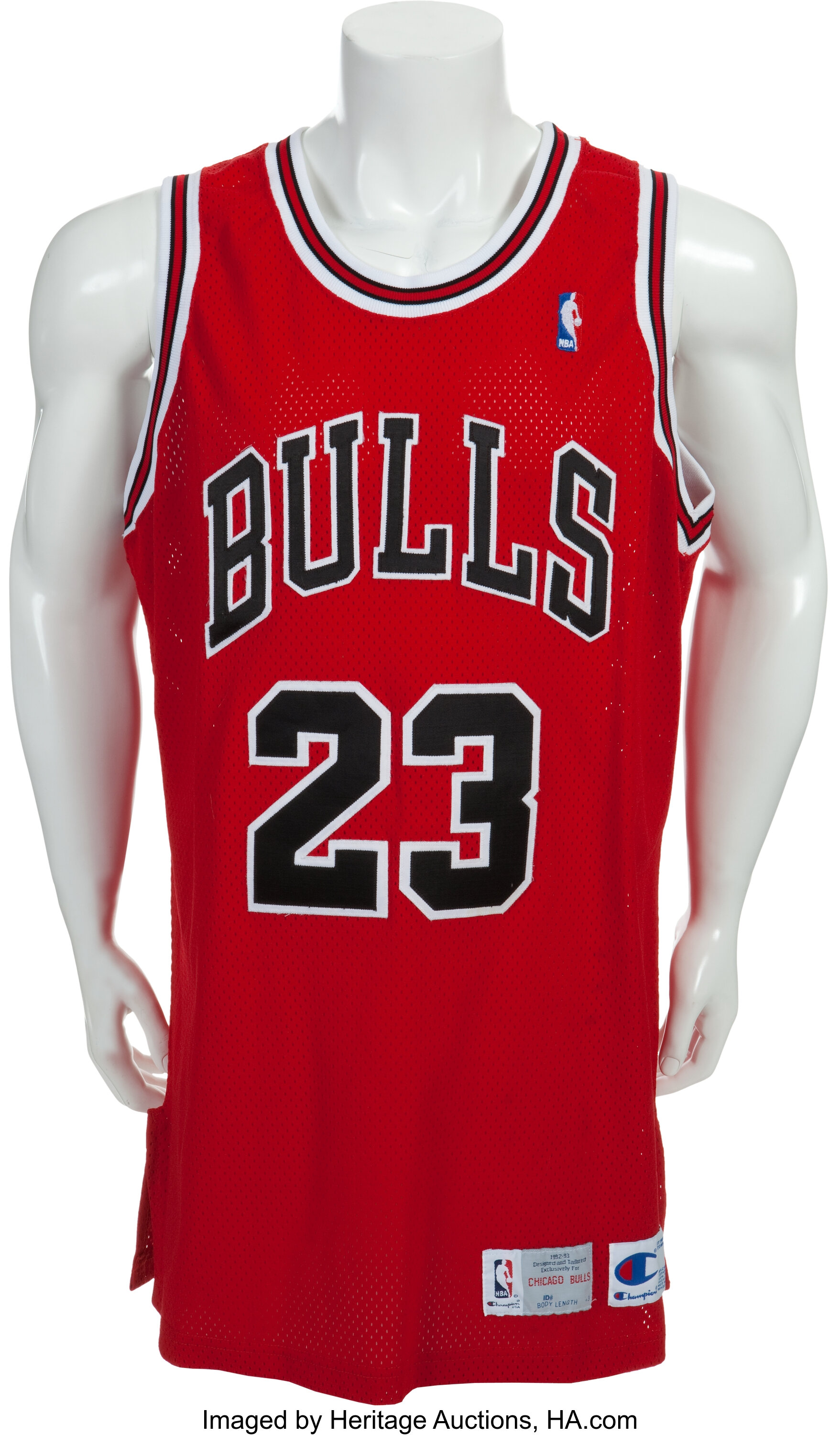 Michael Jordan 1992-93 Chicago Bulls Game-Used & Signed Jersey