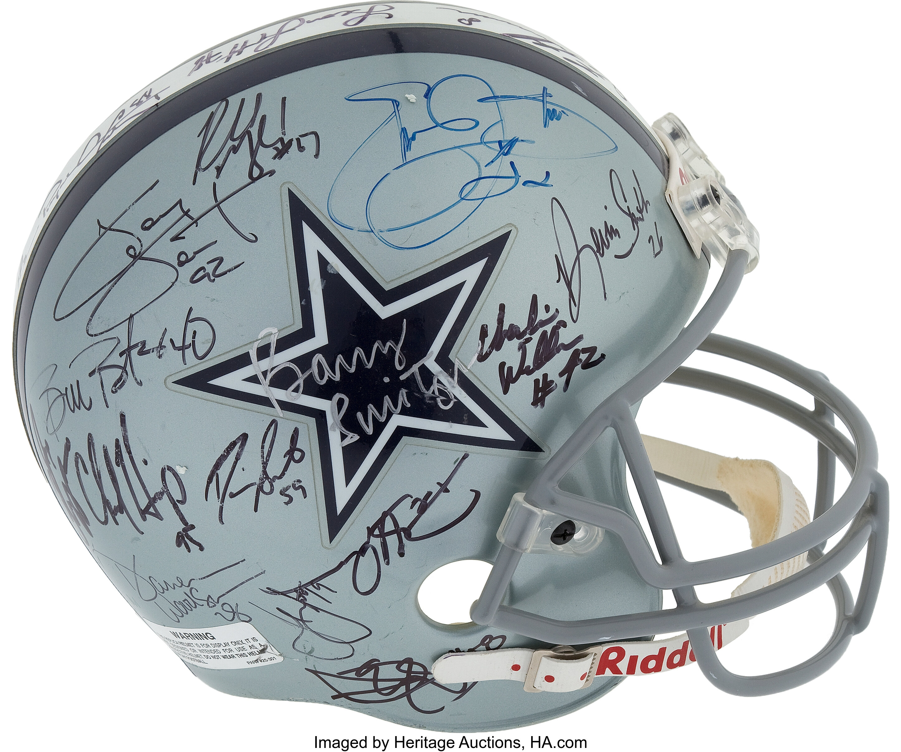 Dallas cowboys best sale autographed helmet