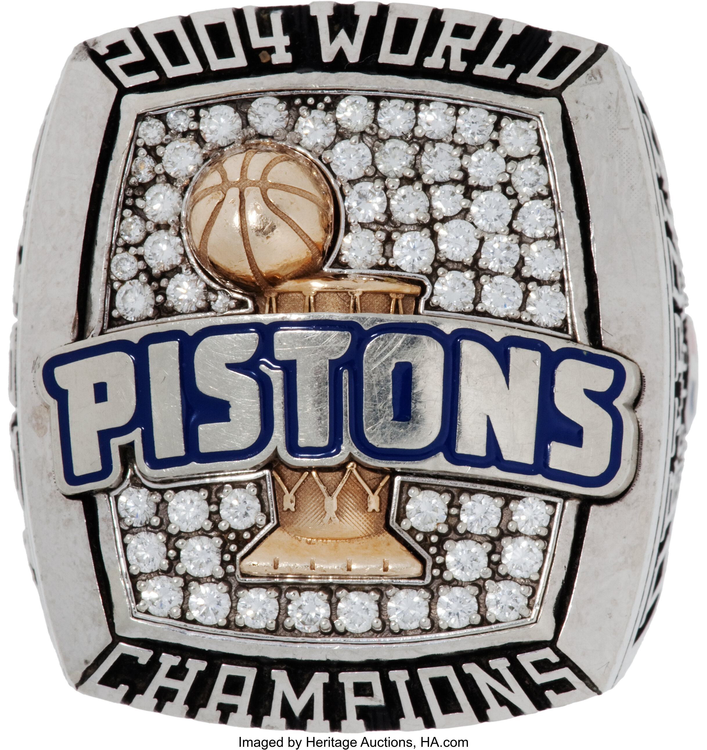 2004 DETROIT PISTONS CHAMPIONSHIP RING