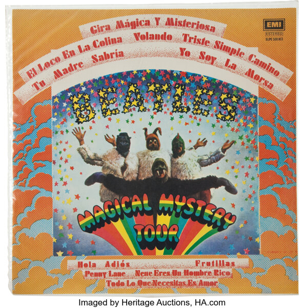 Beatles Magical Mystery Tour Uruguay LP (EMI 500813, 1967).... | Lot #46404  | Heritage Auctions