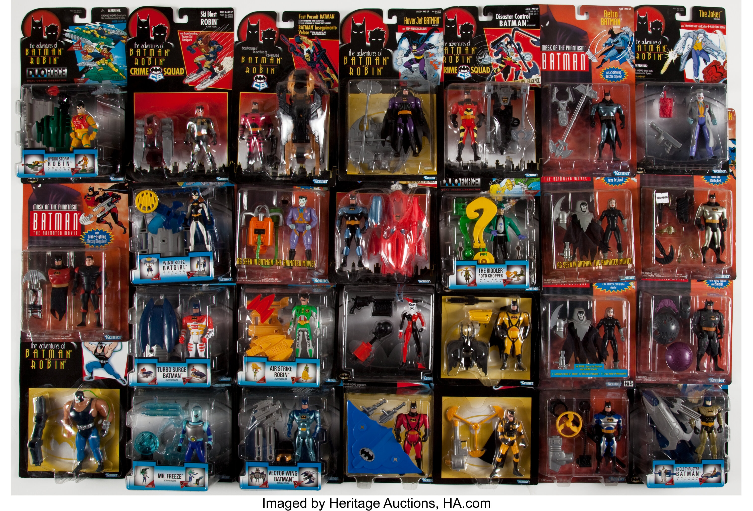Adventures of Batman Action Figure Group (Kenner, 1993-95).... | Lot #13578  | Heritage Auctions