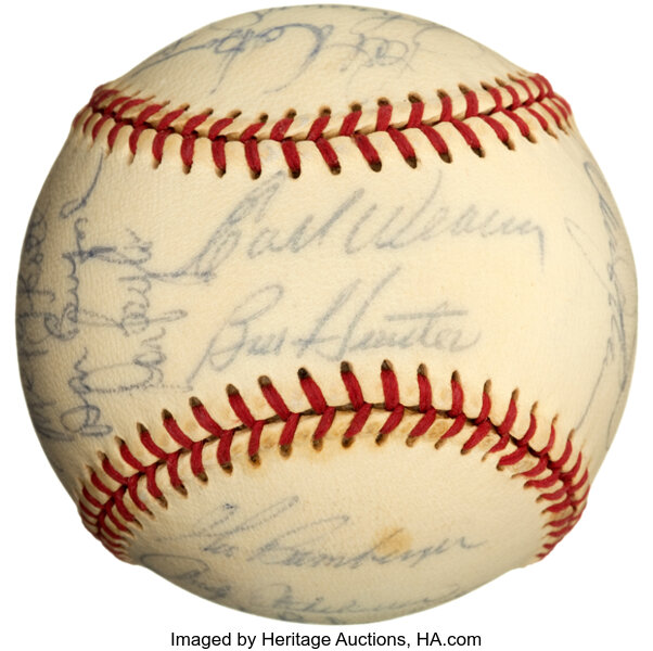 Baltimore Orioles Autographed Baseball Memorabilia