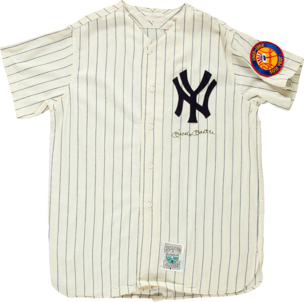 1990's Mickey Mantle Signed Jersey. Autographs Others, Lot #82407