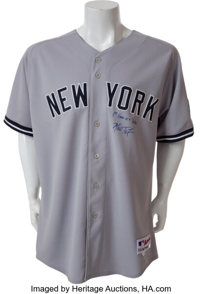 2009 Mark Teixiera First New York Yankees Game Worn Jersey., Lot #81530