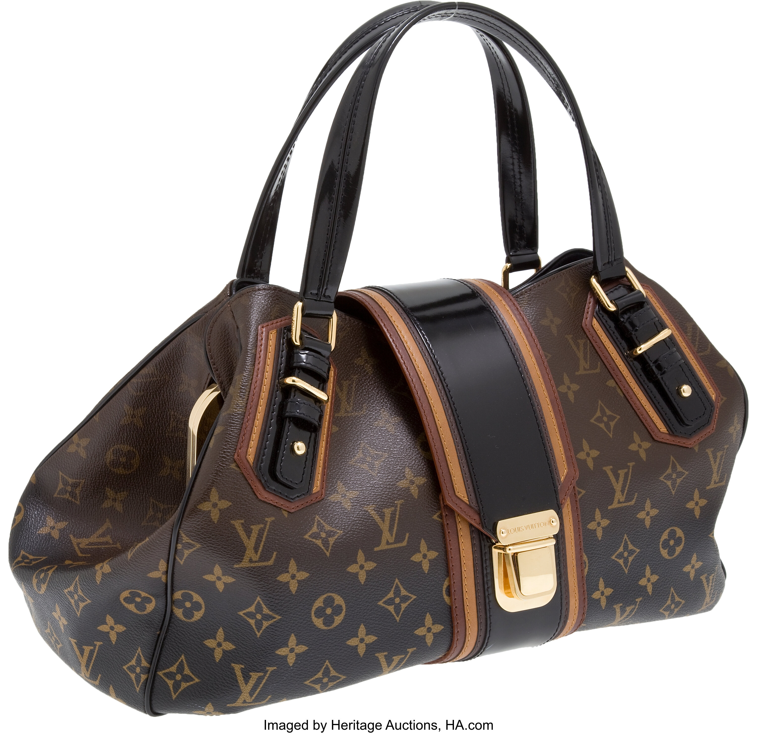 Louis Vuitton Mirage Griet Noir Monogram Canvas & Leather Bag