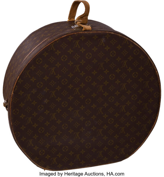 Sold at Auction: Louis Vuitton LV Monogram Canvas Hat Box Luggage