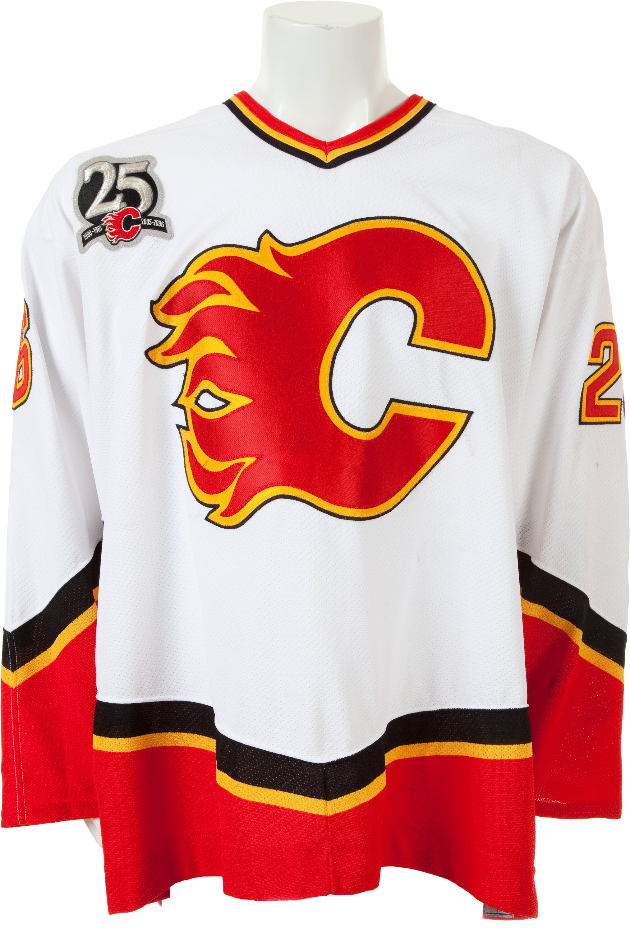 Calgary Flames 25th Anniversary Jersey Patch (2006)