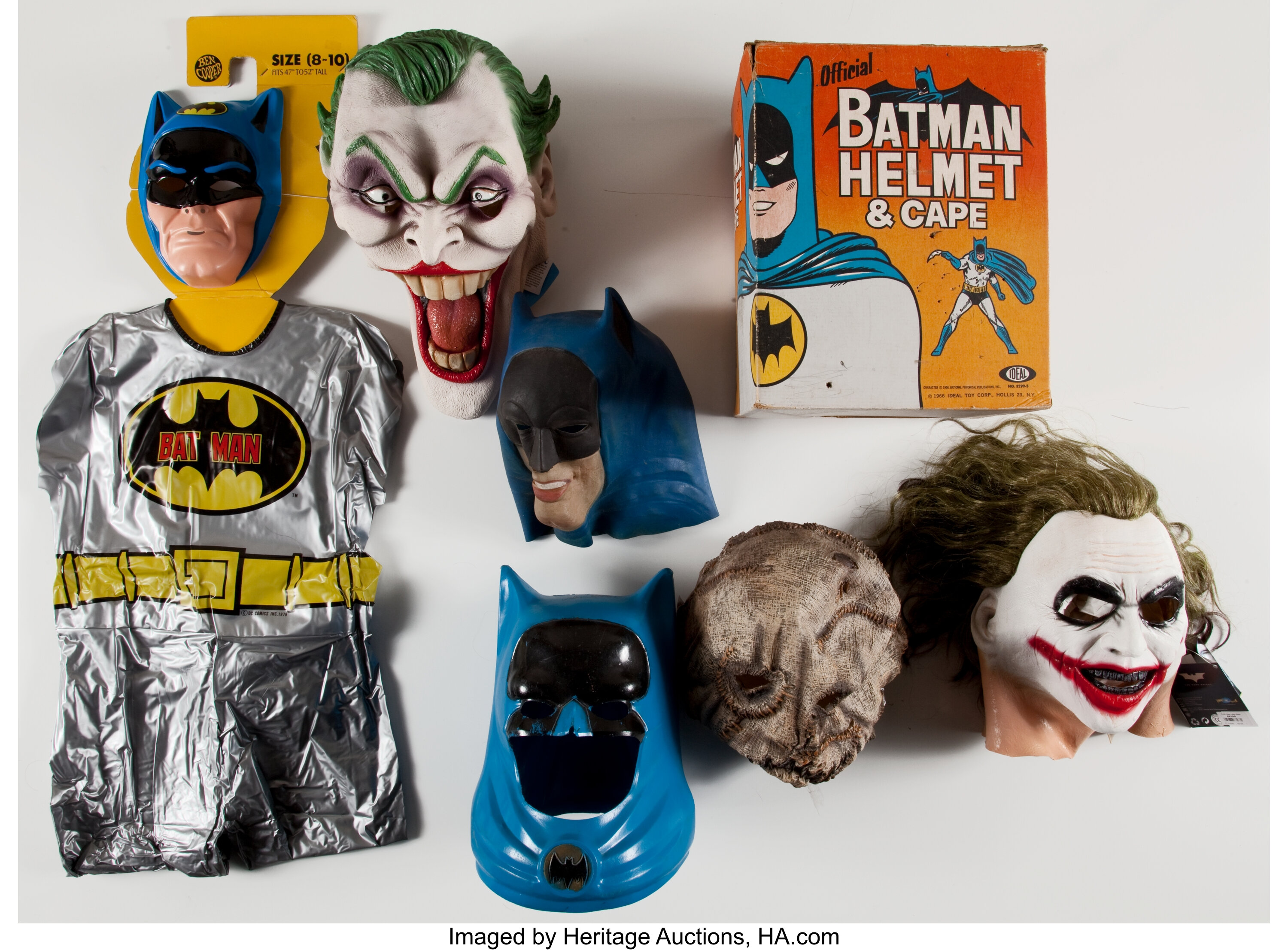 Batman Mask and Cape Group (1966-2008).... (Total: 7 Items) | Lot #13674 |  Heritage Auctions
