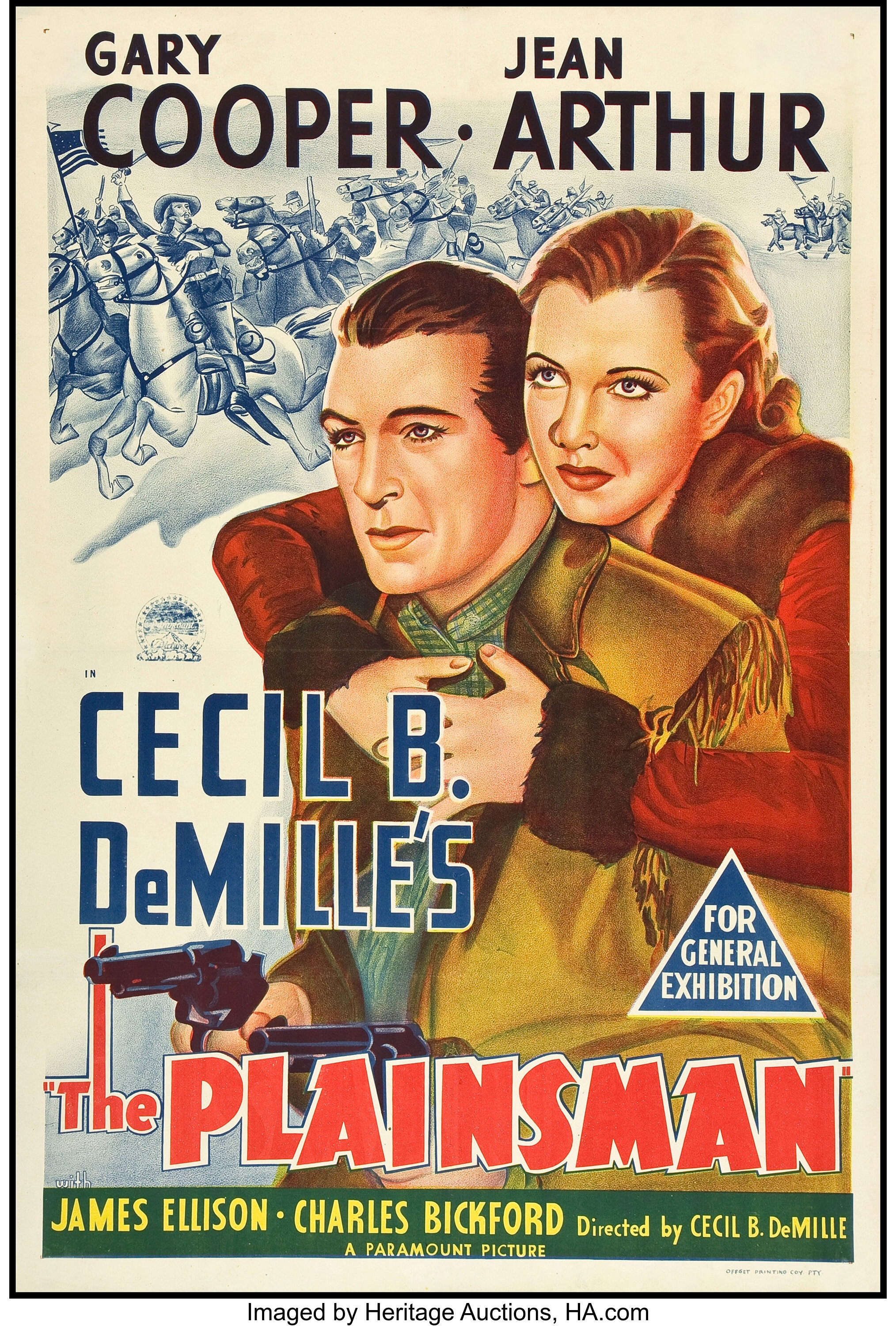 The Plainsman (Paramount, 1936). Australian One Sheet (27