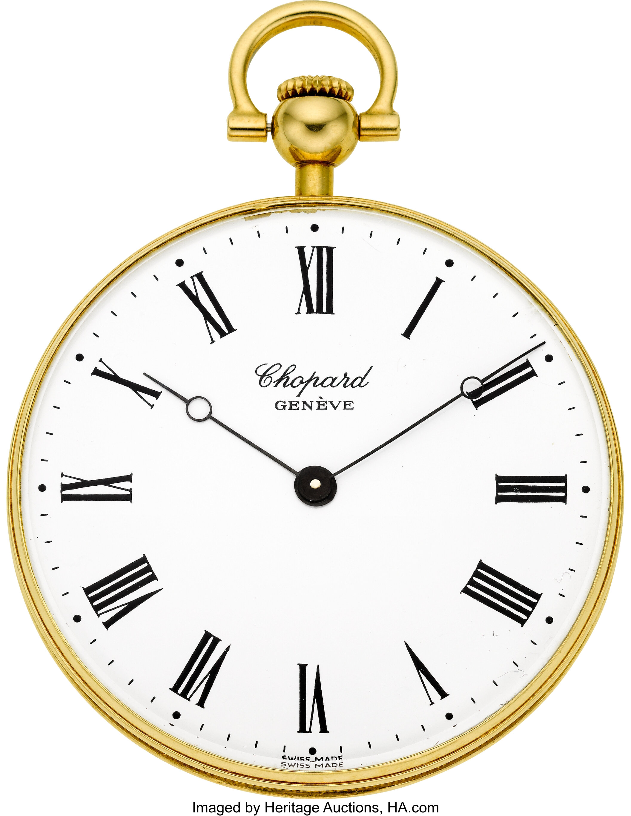 Chopard 18k Gold Pocket Watch. Timepieces Swiss and European