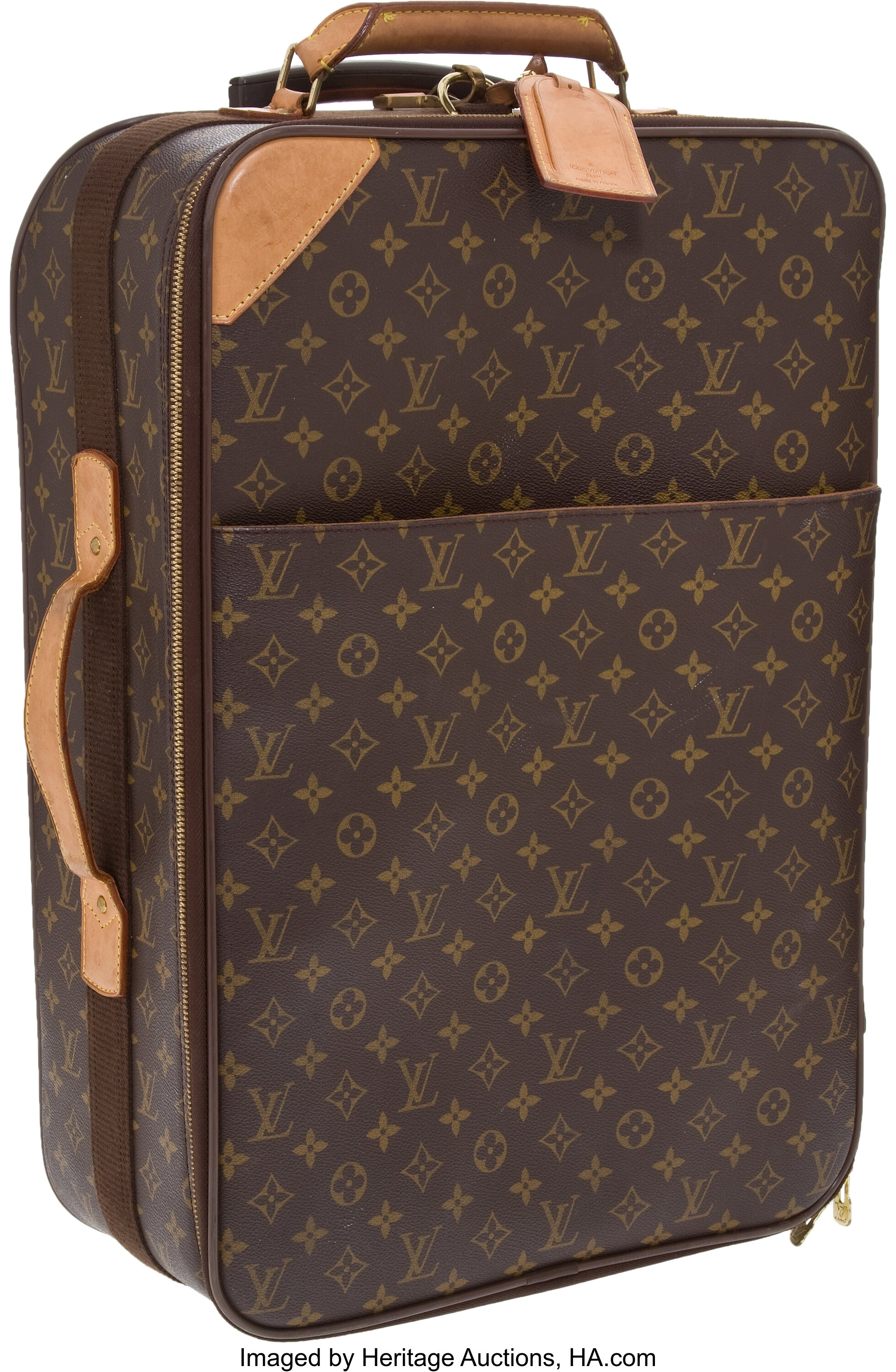 Sold at Auction: Louis Vuitton, Louis Vuitton Pegase 55 Rolling Suitcase