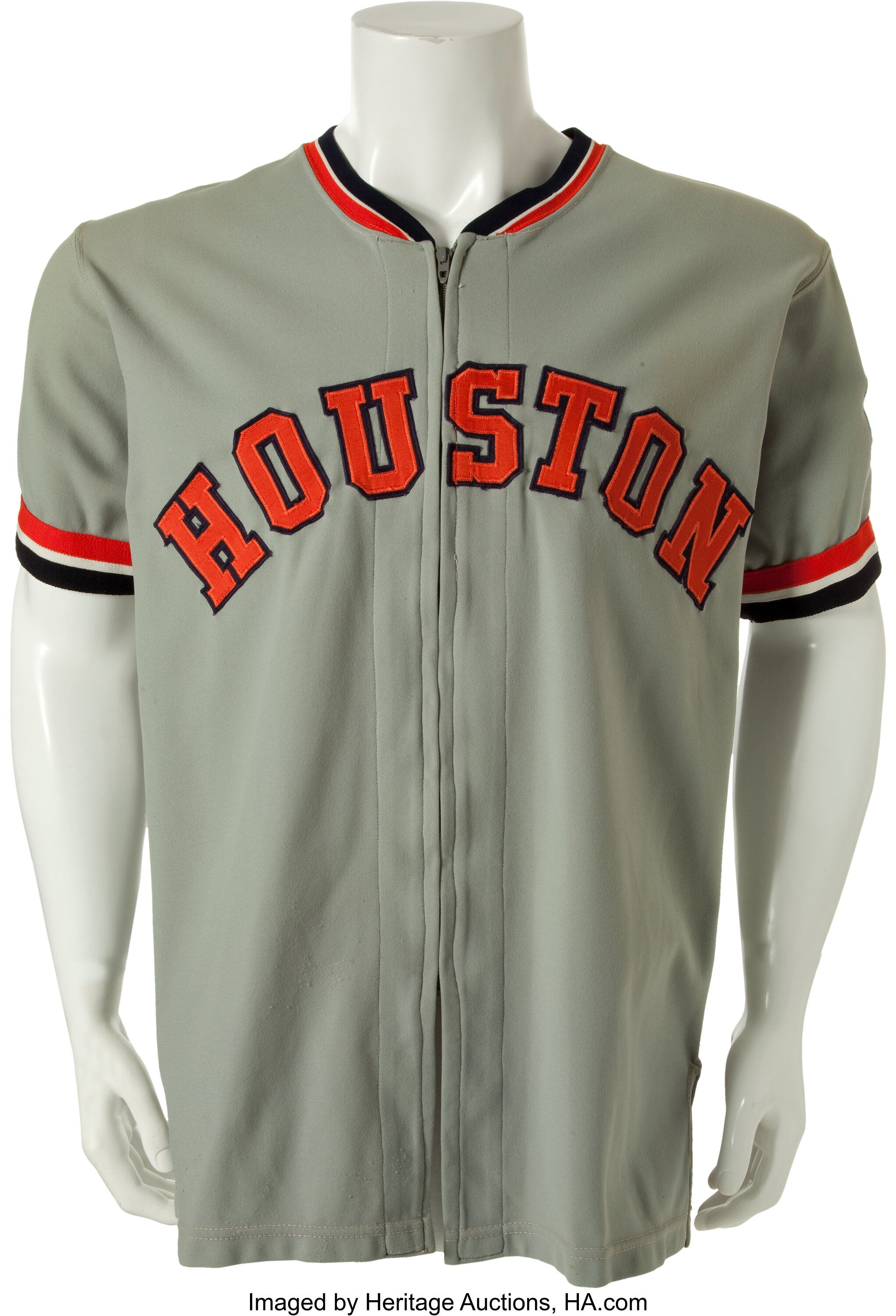 1972 Larry Yount Game Issued Houston Astros Jersey. Baseball, Lot  #81105