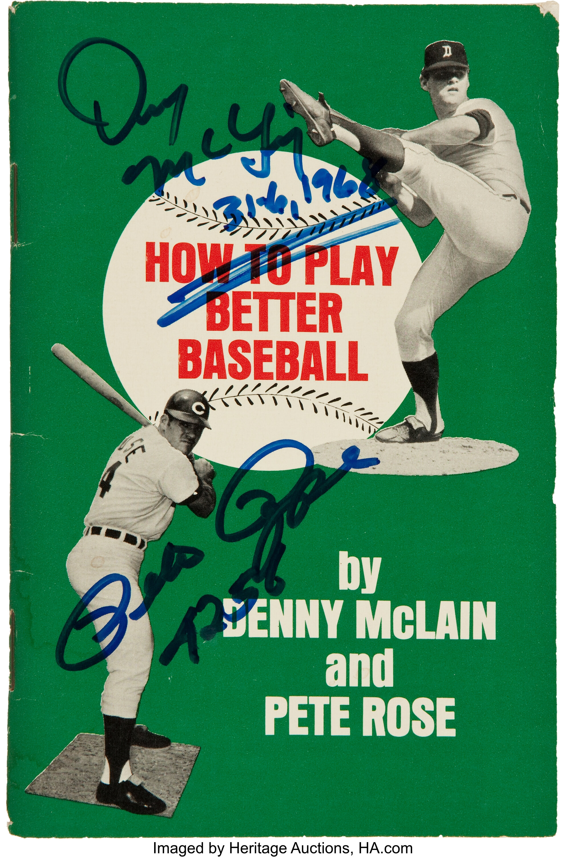 How to Play Better Baseball by Denny McLain and Pete Rose - books &  magazines - by owner - sale - craigslist