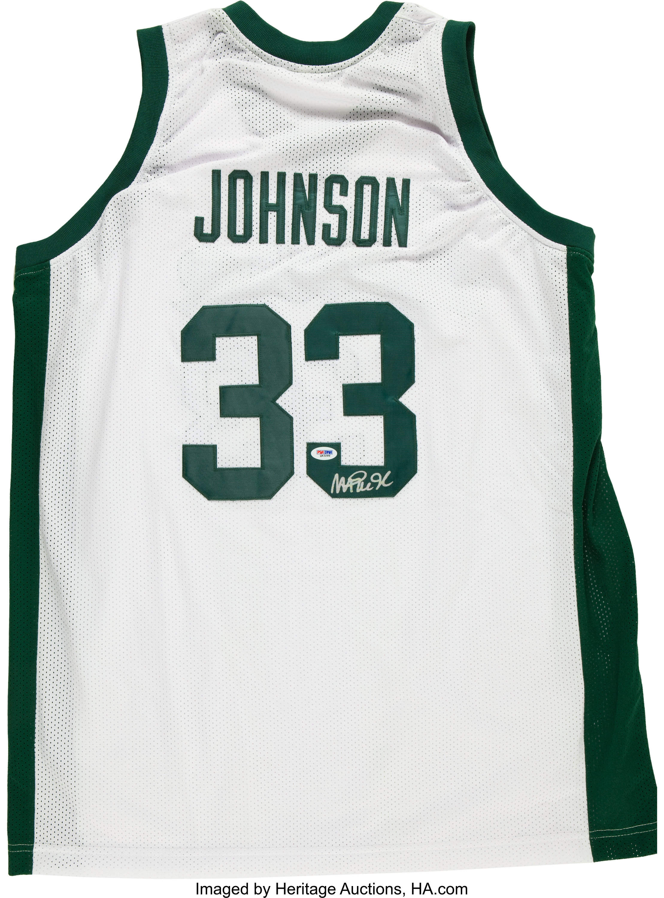 Magic Johnson MSU Basketball Jersey