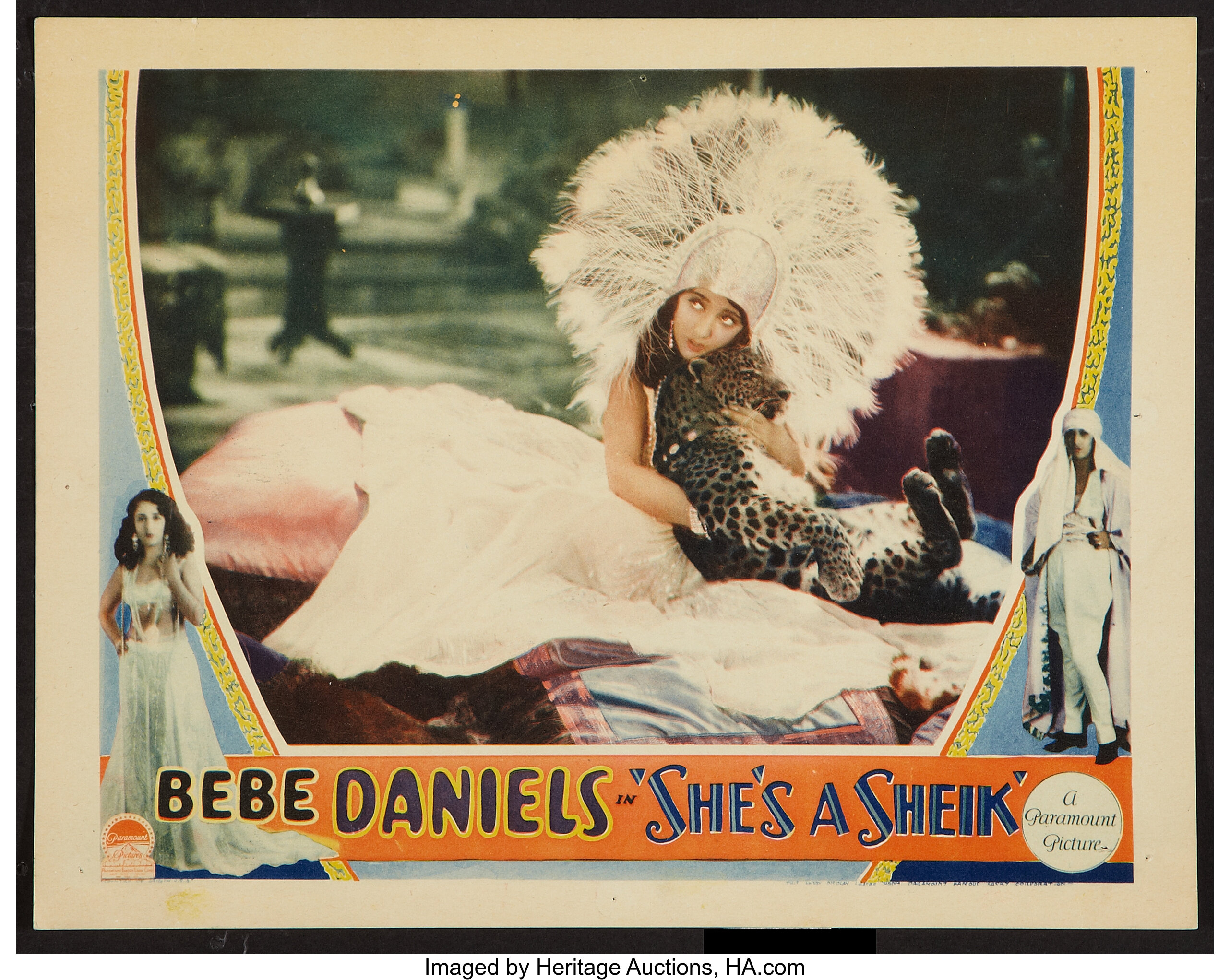 She S A Sheik Paramount 1927 Lobby Card 11 X 14 Lot Heritage Auctions