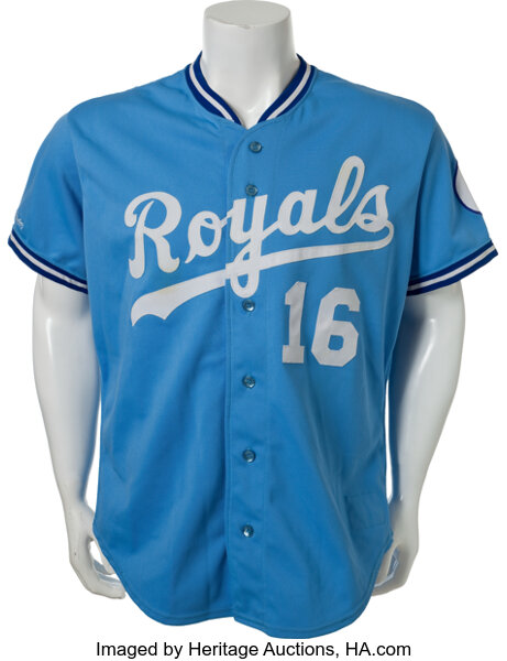 1988 Bo Jackson Game Worn Kansas City Royals Jersey. Baseball