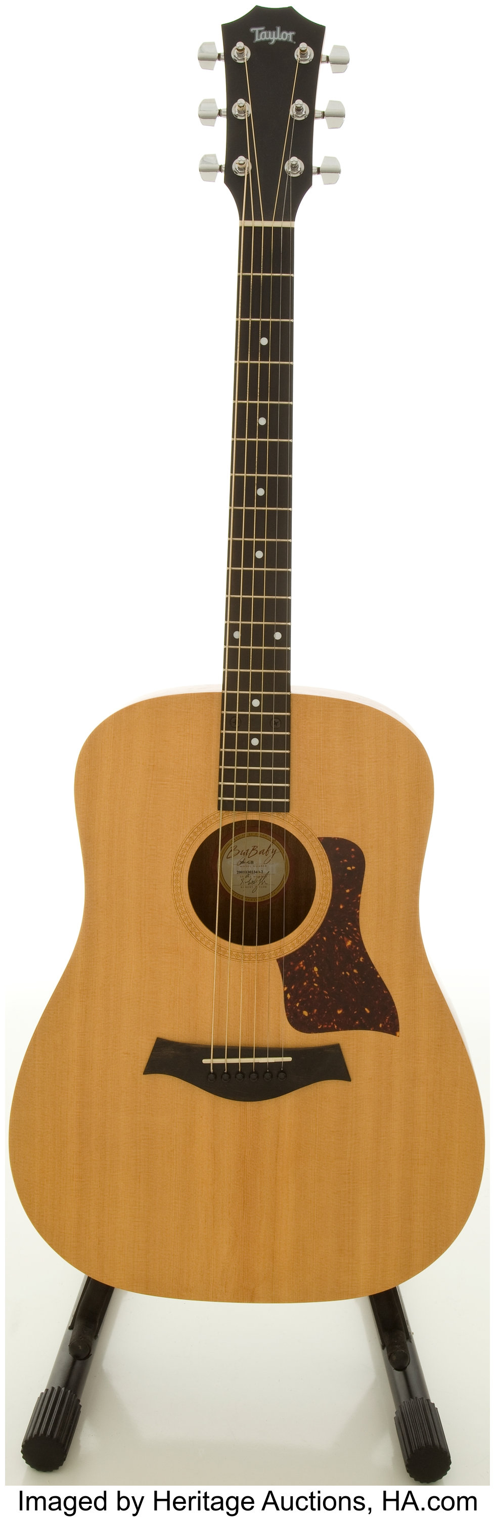 2001 Taylor Big Baby 306-GB Natural Acoustic Guitar, | Lot #84021