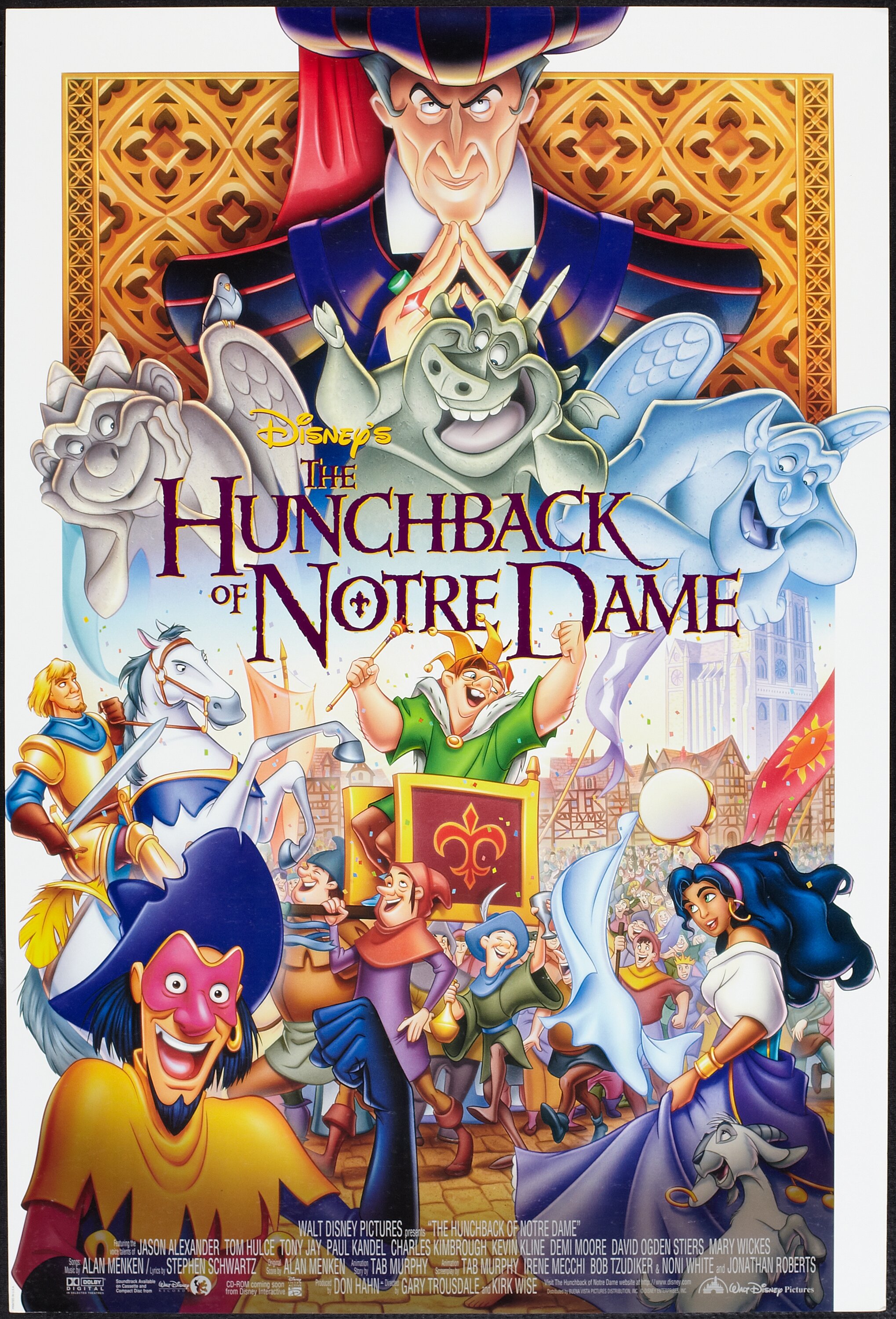 The Hunchback of Notre Dame (Buena Vista, 1996). One Sheet (27