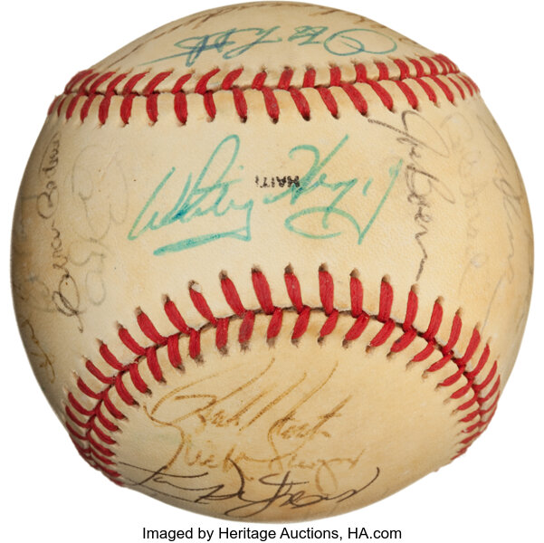 St. Louis Cardinals Autographed Baseball Memorabilia