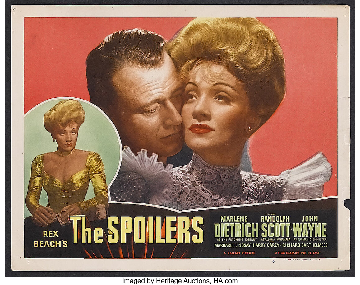 The Spoilers (realart, R-1940s). Lobby Card (11