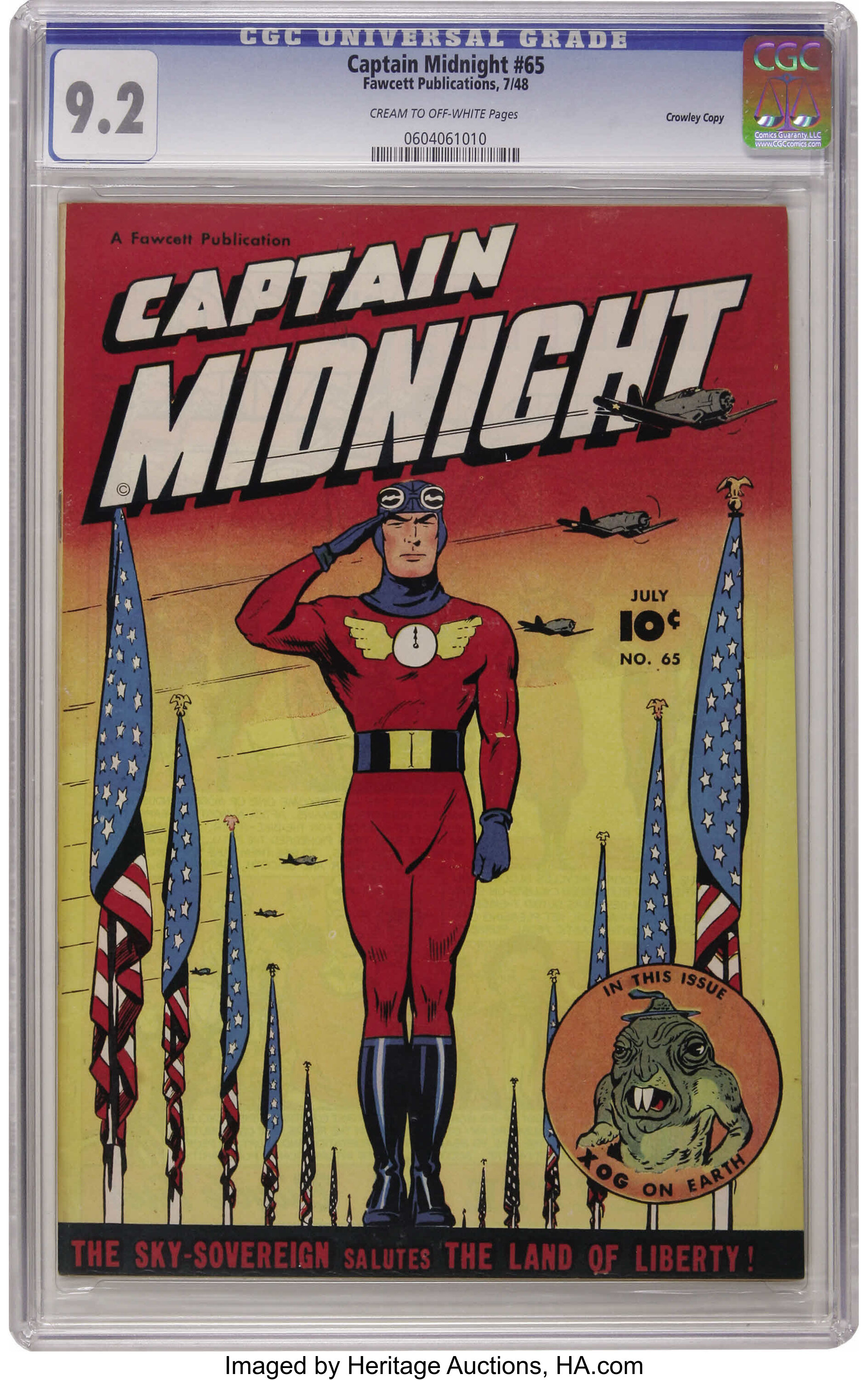 How Much Is Captain Midnight #65 Worth? Browse Comic Prices | Heritage  Auctions