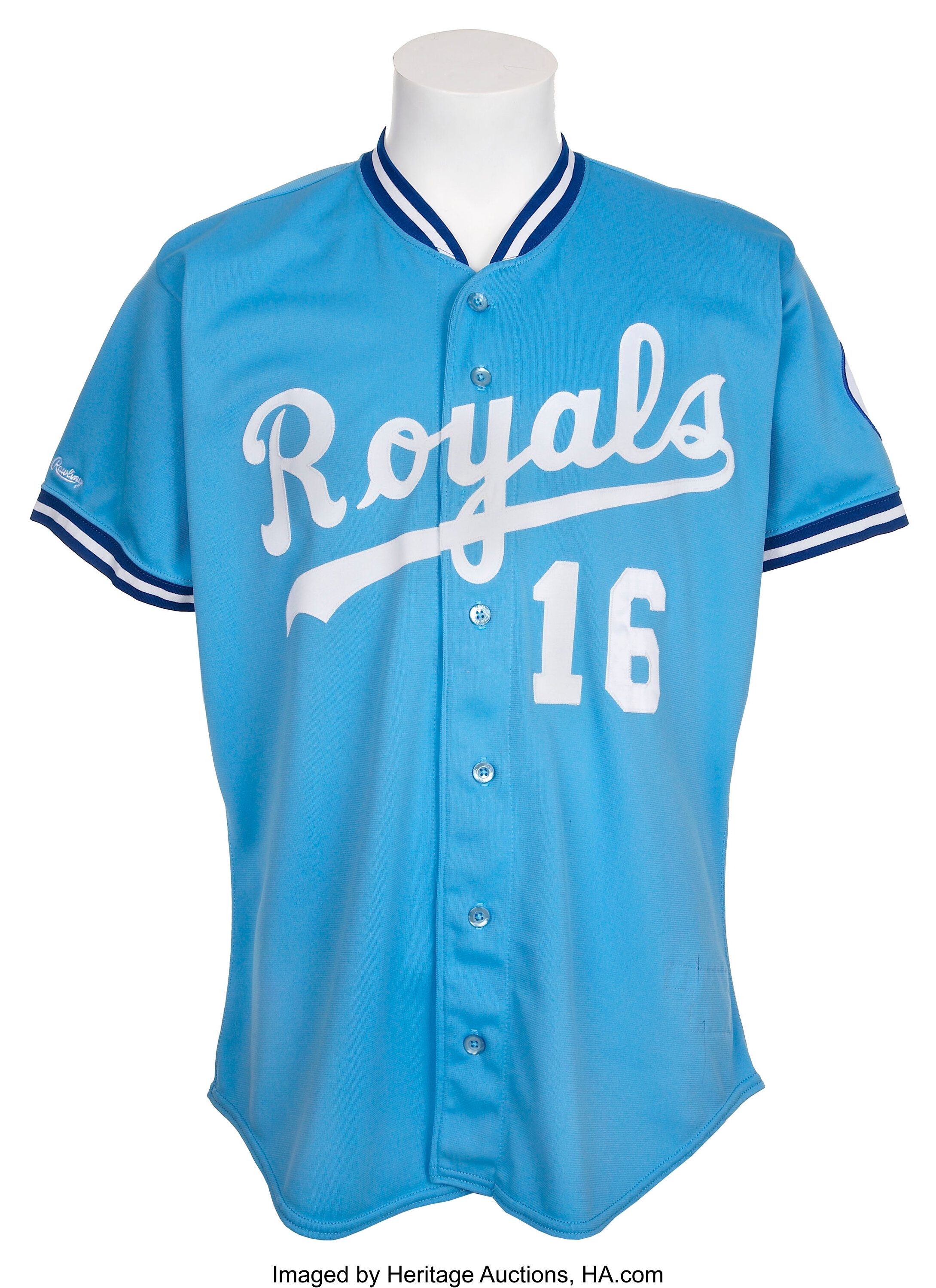 1989 Bo Jackson Kansas City Royals Authentic Rawlings MLB Jersey