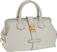 Louis Vuitton White Suhali Leather L'Ingenieux PM Bag Louis Vuitton