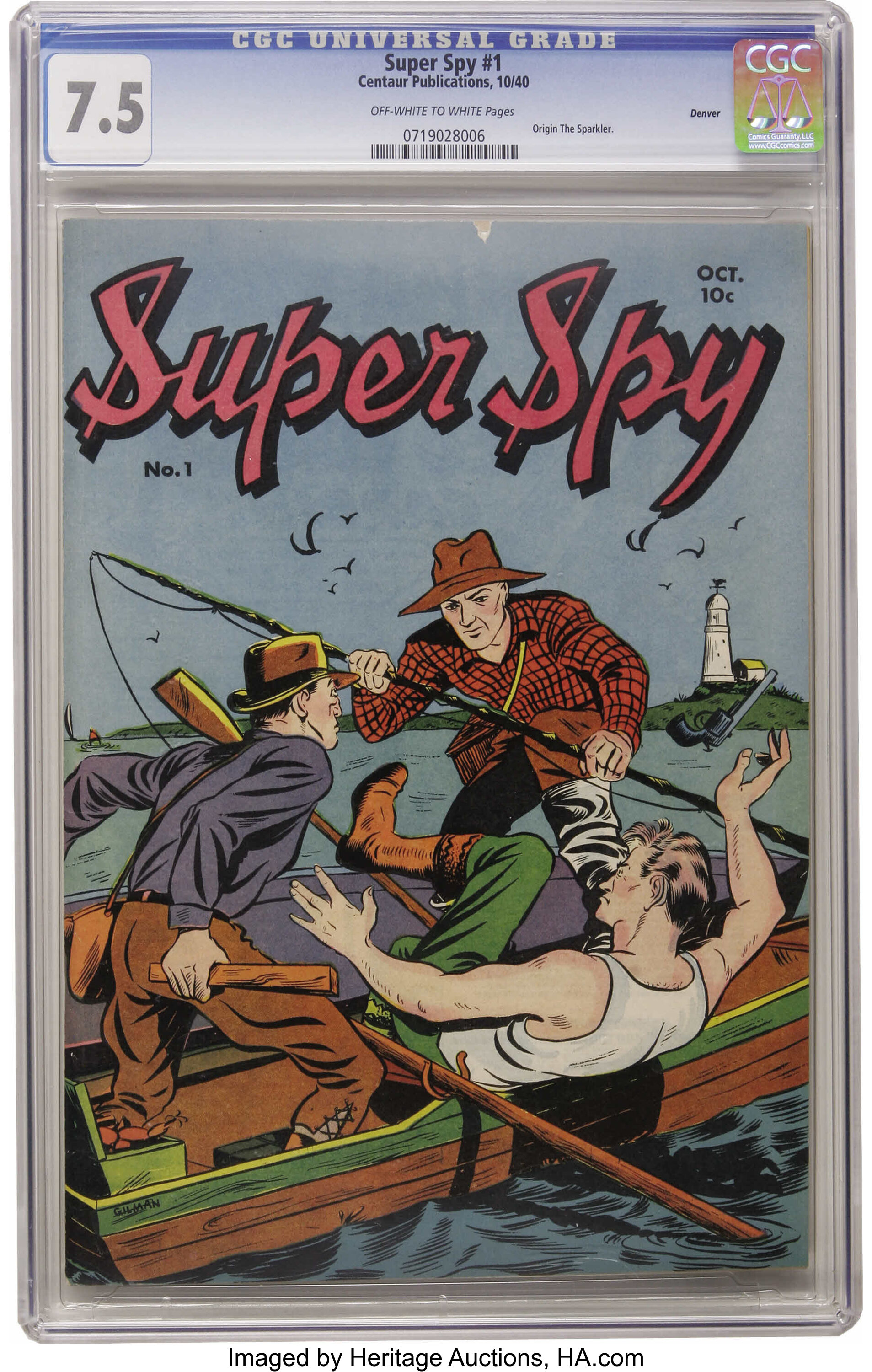 How Much Is Super Spy #1 Worth? Browse Comic Prices | Heritage Auctions