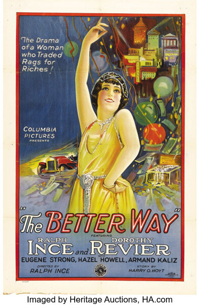 The Better Way Columbia 1926 One Sheet 27 X 41 Style - 