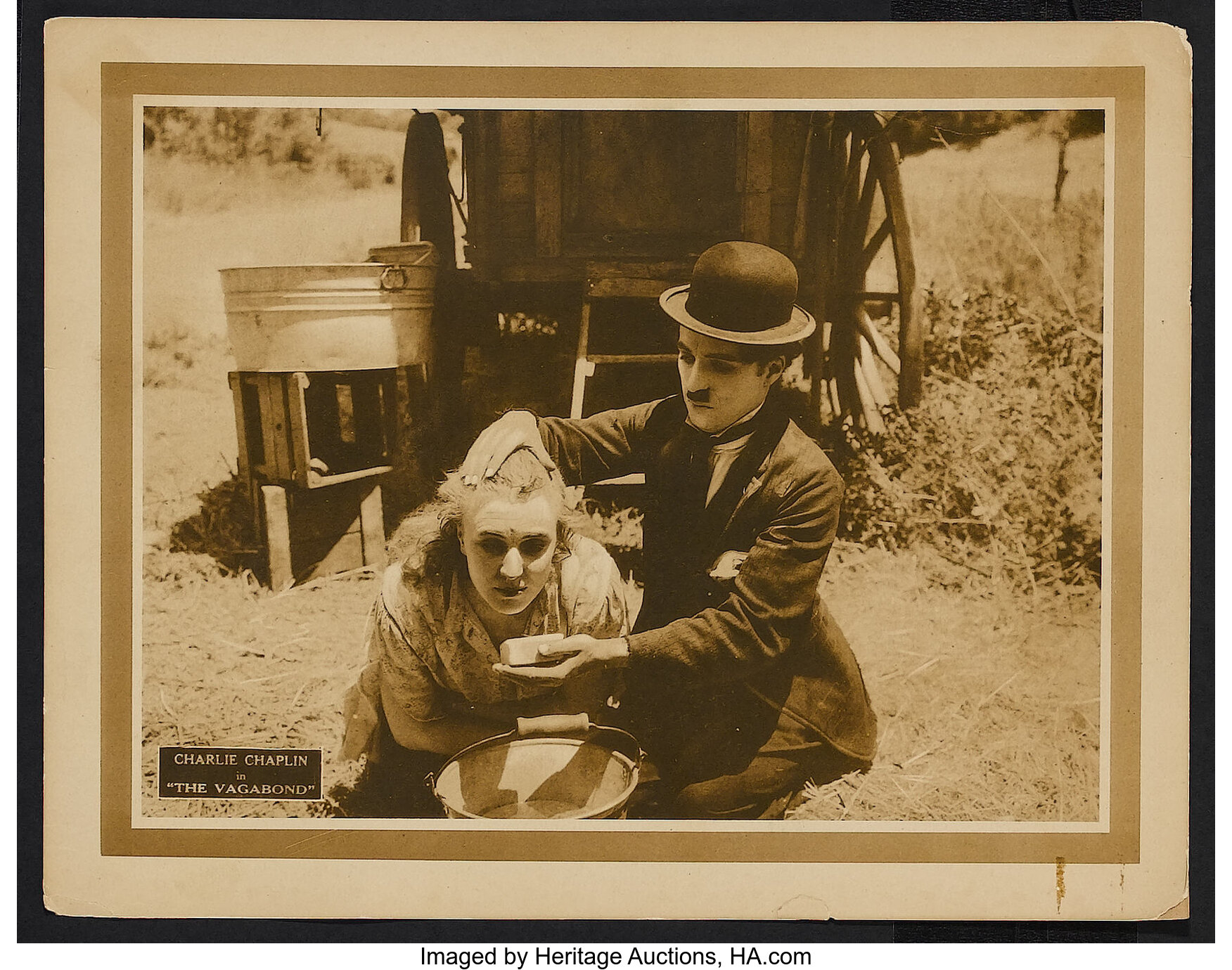 The Vagabond (Mutual, R-1920s). Lobby Card (11" X 14"). Comedy. | #26279 | Heritage Auctions