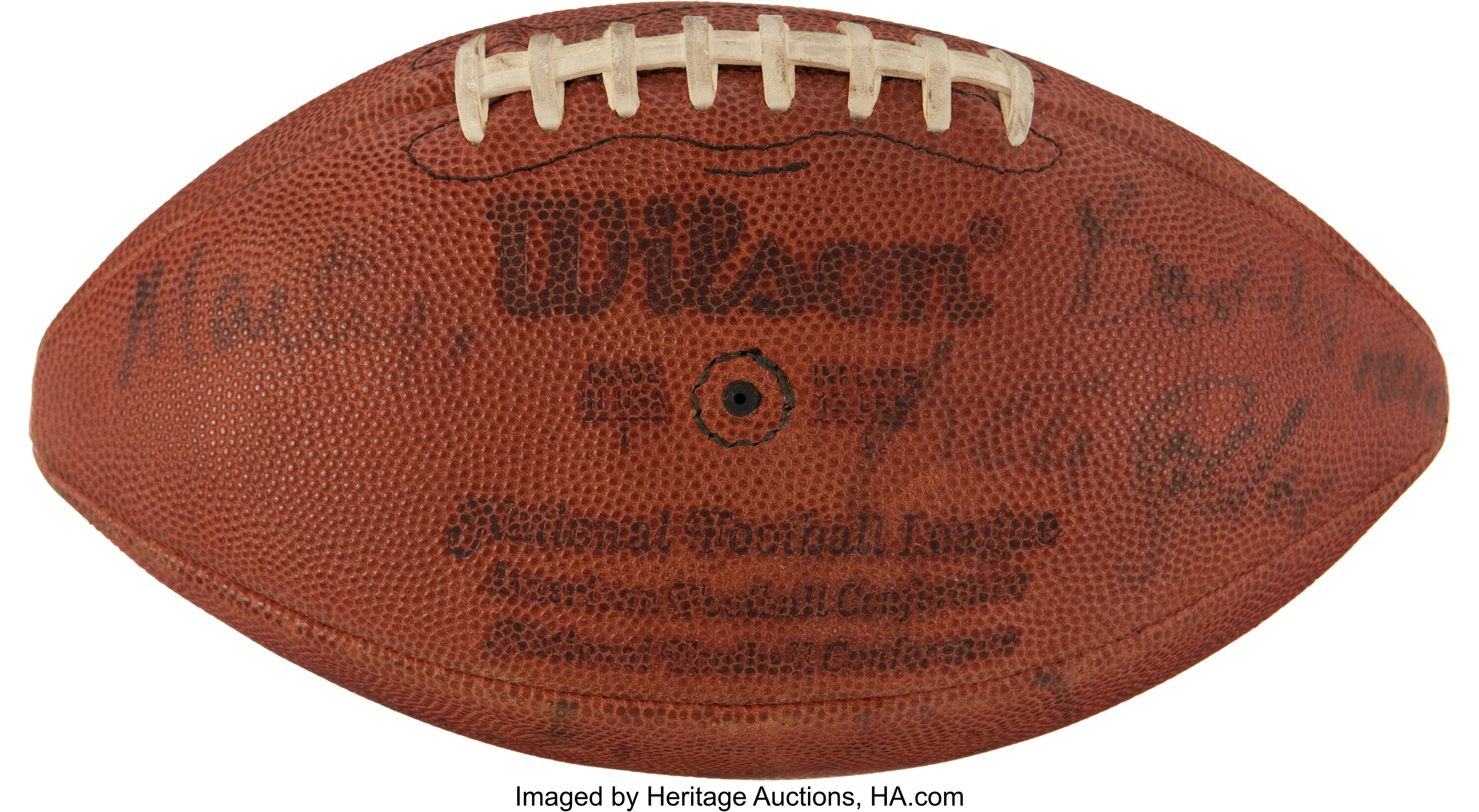 1977 Super Bowl XI Oakland Raiders vs. Minnesota Vikings Game Used