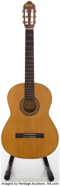 Conrad deals classical guitar