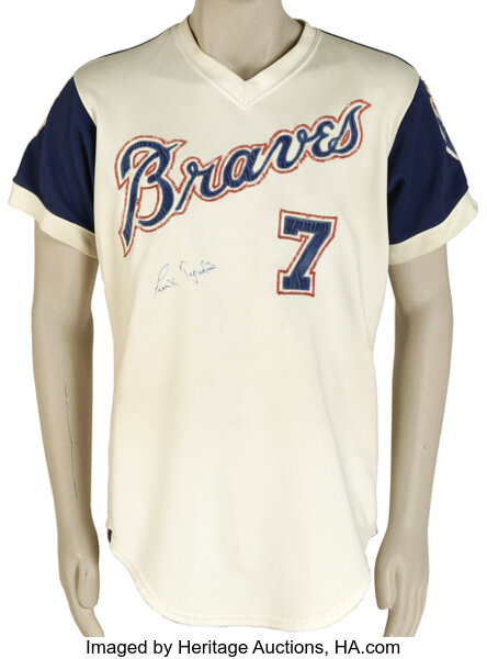 1974 Frank Tepedino Game Worn Signed Jersey. Backup infielder Frank, Lot  #12496