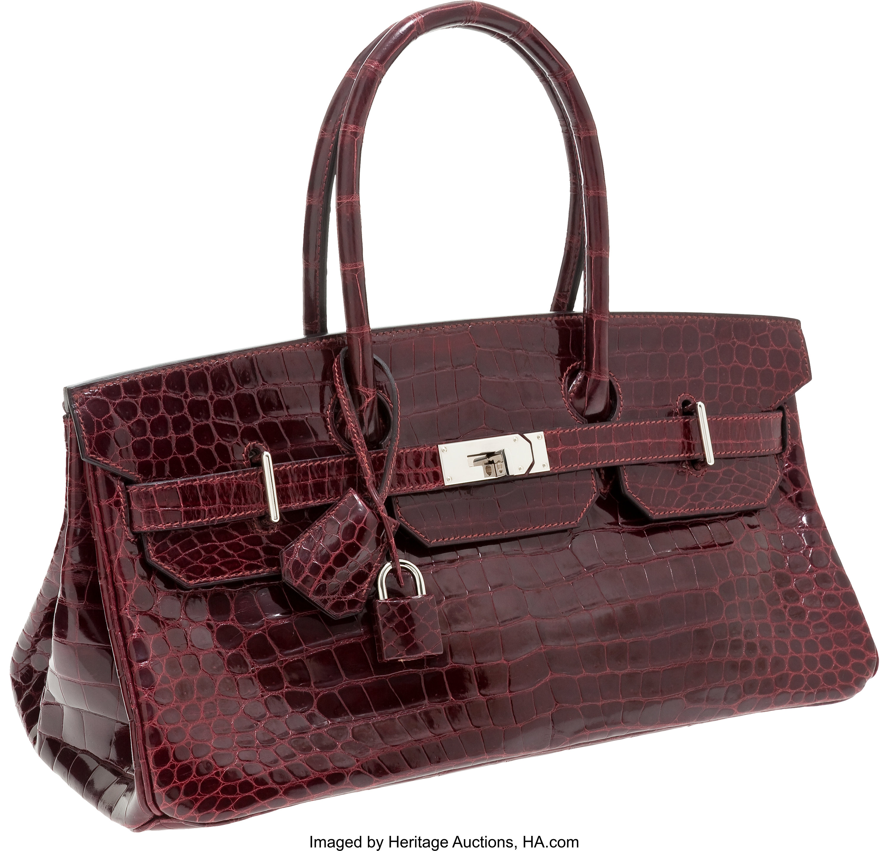 Hermes Shiny Porosus Crocodile Jpg Shoulder Birkin