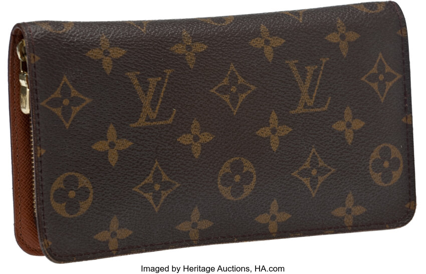 Louis Vuitton Monogram Wallet for Sale in Online Auctions