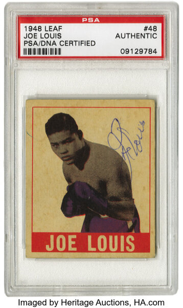 Joe Louis Trading Cards: Values, Tracking & Hot Deals