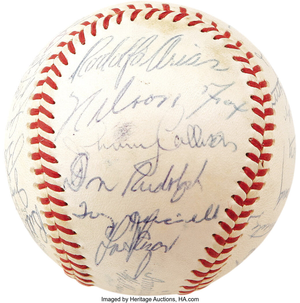 Lot Detail - 1959 Chicago White Sox Team Signed Baseball