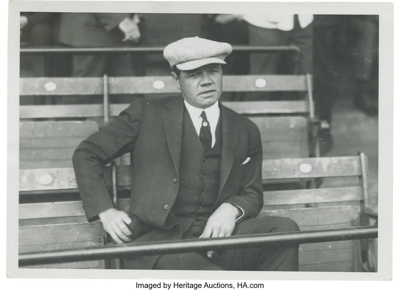 1920's Babe Ruth Culver Service Photograph, Type 2. The Babe's, Lot #19554