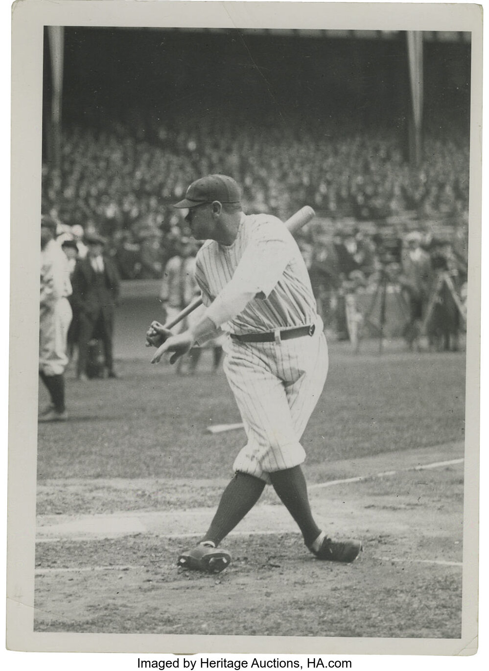 1920's Babe Ruth Culver Service Photograph, Type 2. The Babe's, Lot #19554