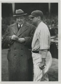 1948 Babe Ruth's Funeral Oversized Culver Service Photograph, Type