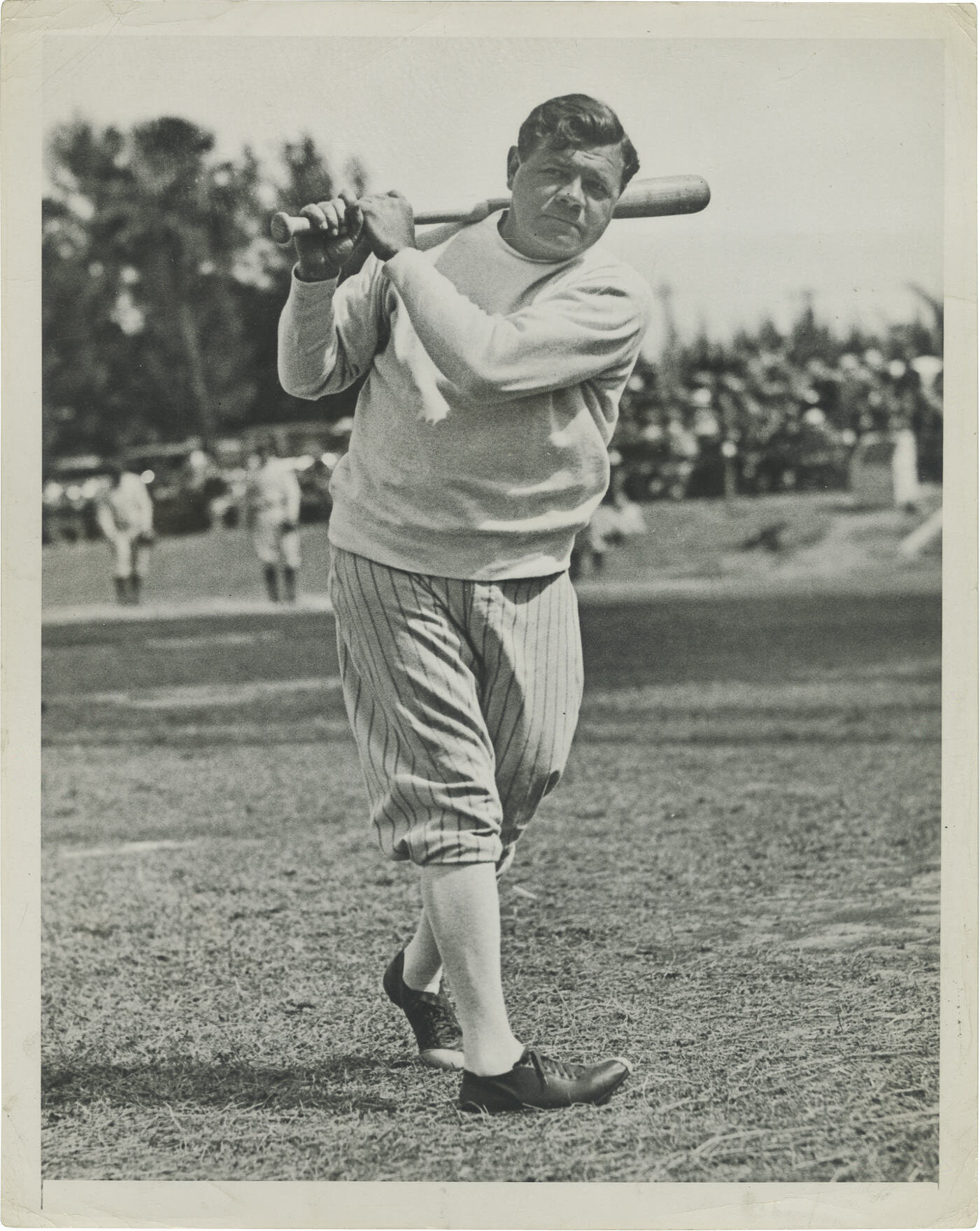 1948 Babe Ruth's Funeral Oversized Culver Service Photograph, Type