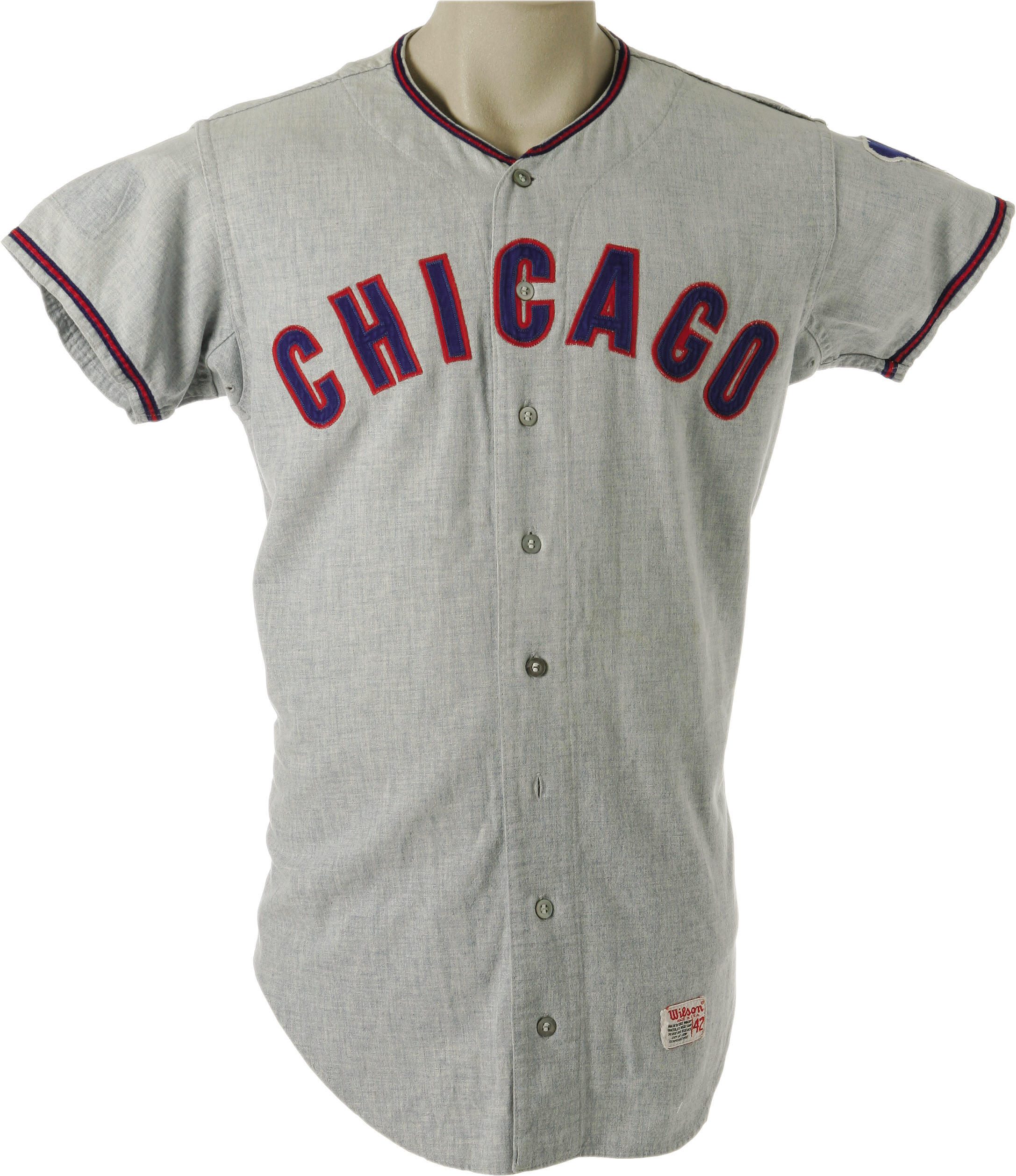 1968 Joe Niekro Game Worn Chicago Cubs Jersey. Baseball, Lot #54115