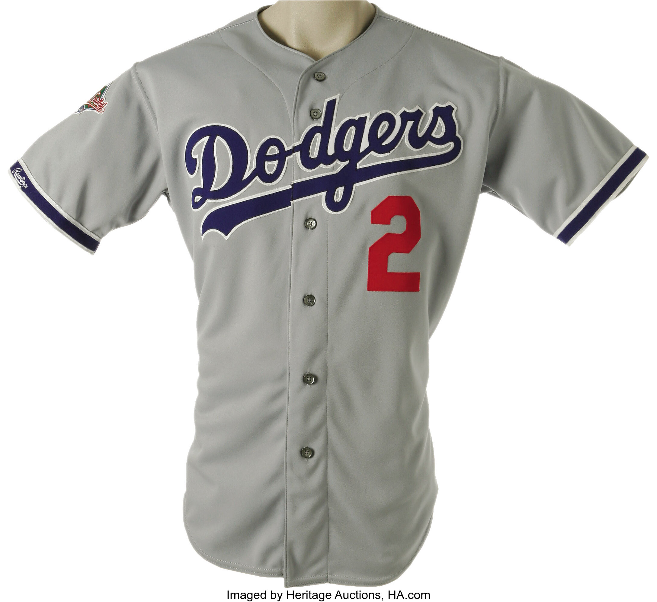 Tommy Lasorda 1988 Game Used Road Jersey