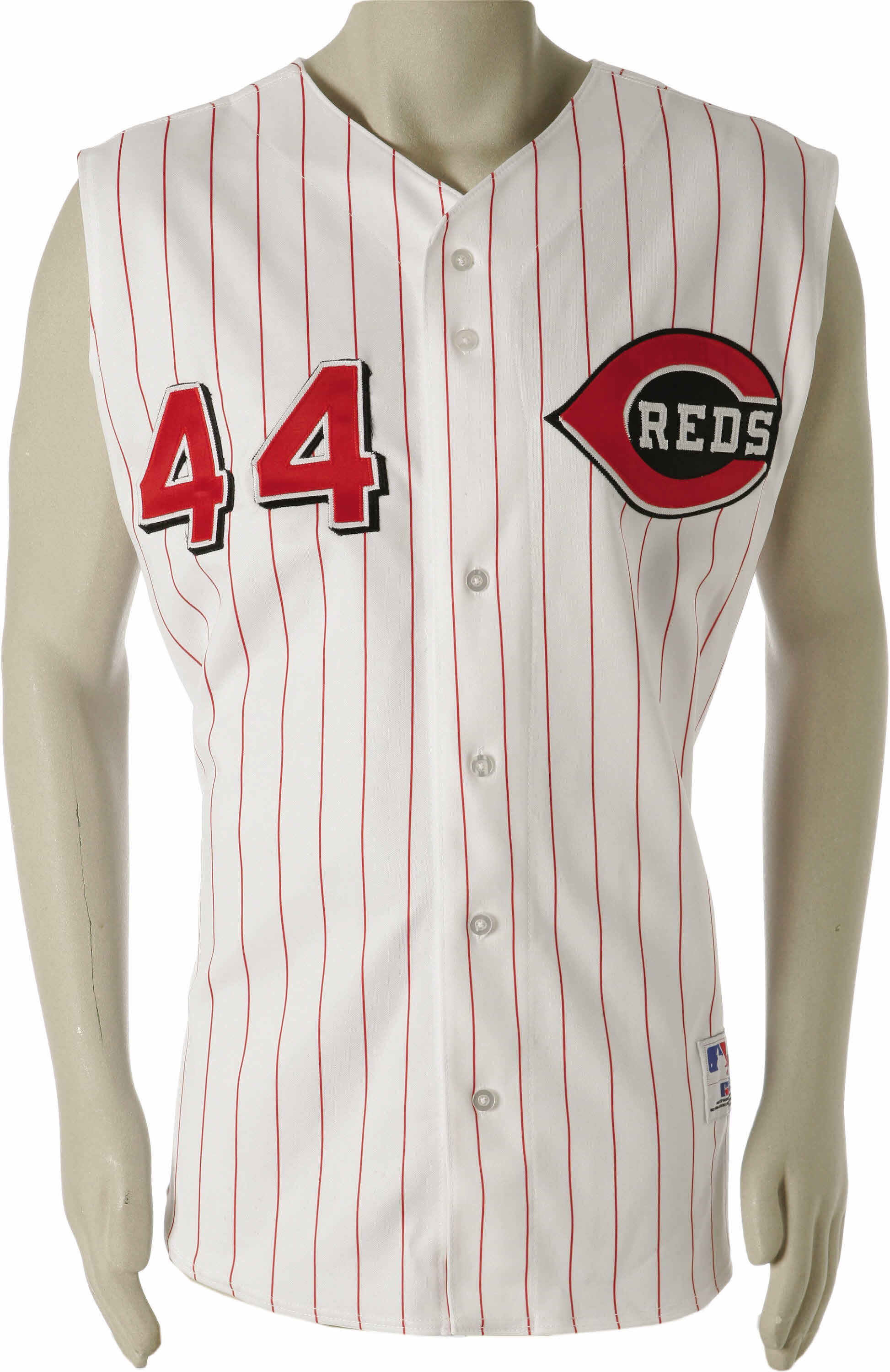 Adam Dunn Autographed Cincinnati Reds White Cooperstown Jersey