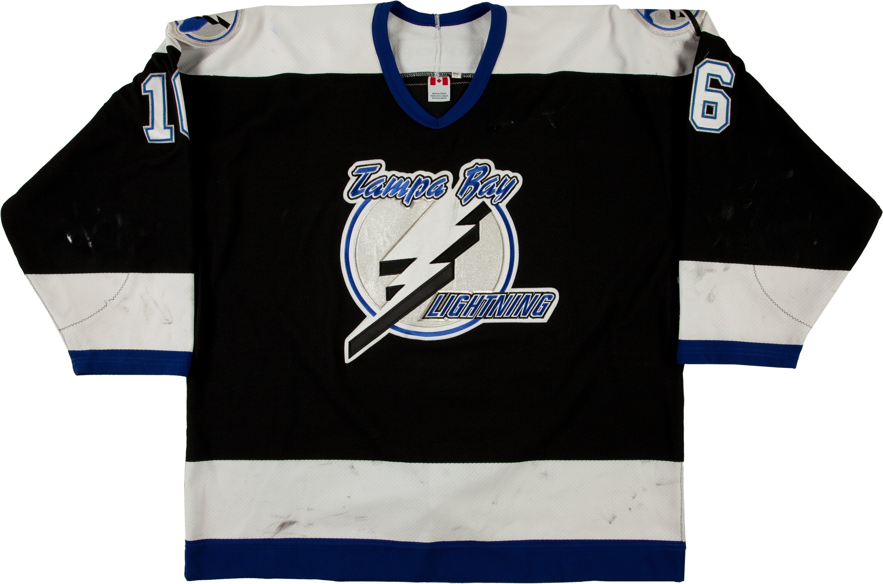 2002-03 Alexander Svitov Game Worn Tampa Bay Lightning Jersey