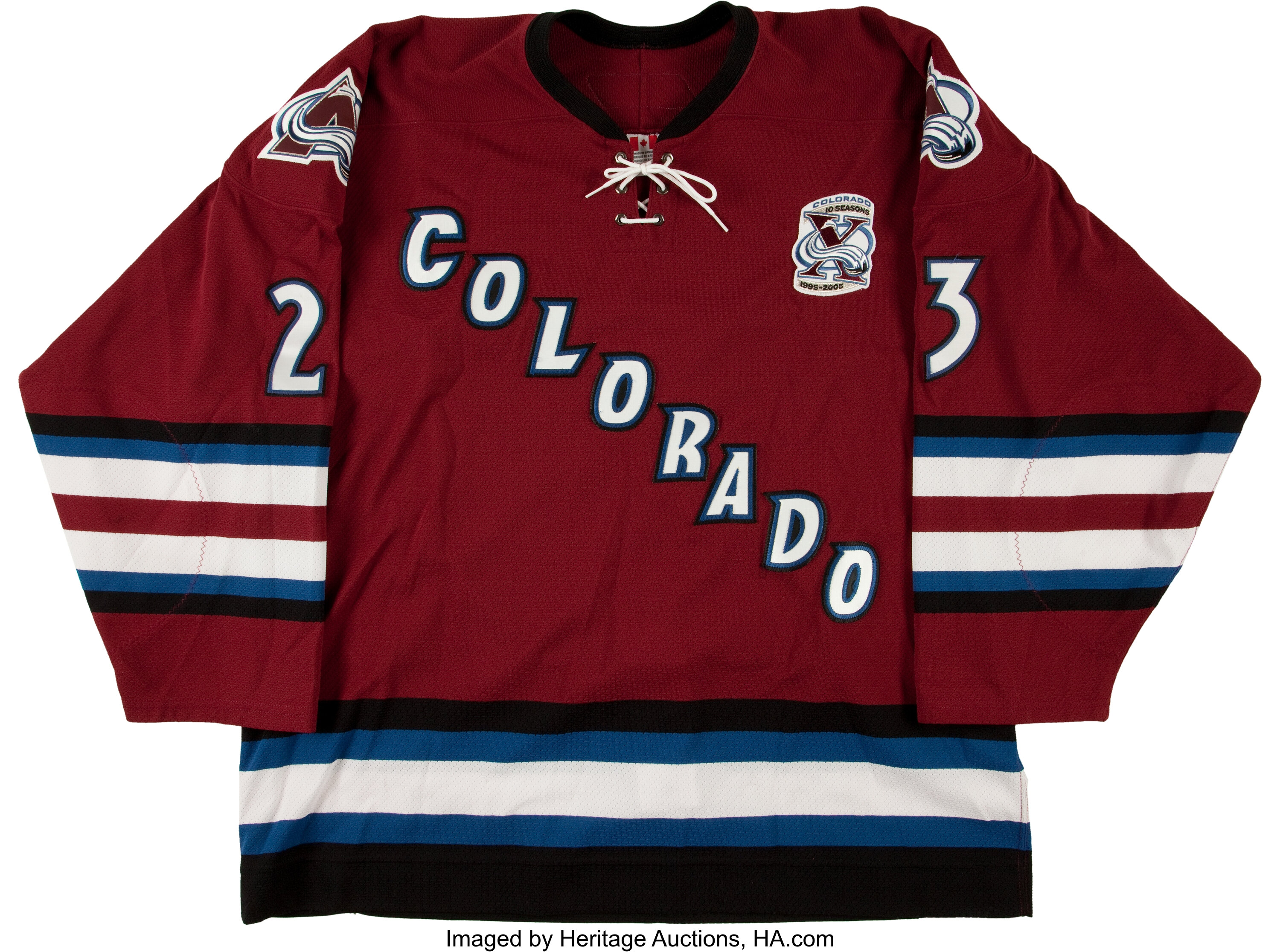 Milan Hejduk Colorado Avalanche Game Worn Jersey - NHL Auctions