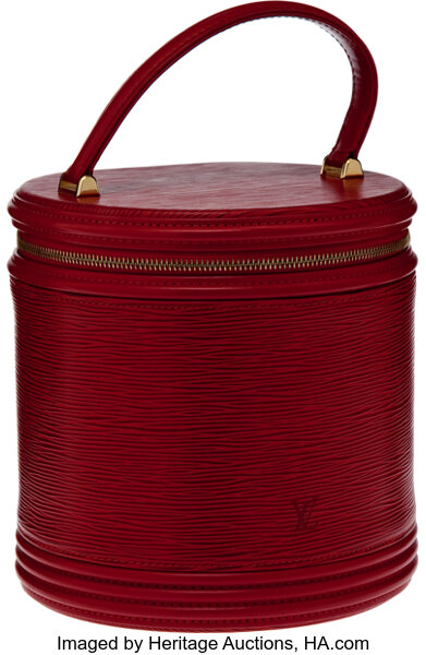 Louis Vuitton, Bags, Vintage Louis Vuitton Cannes Cosmetic Bag Red Epi